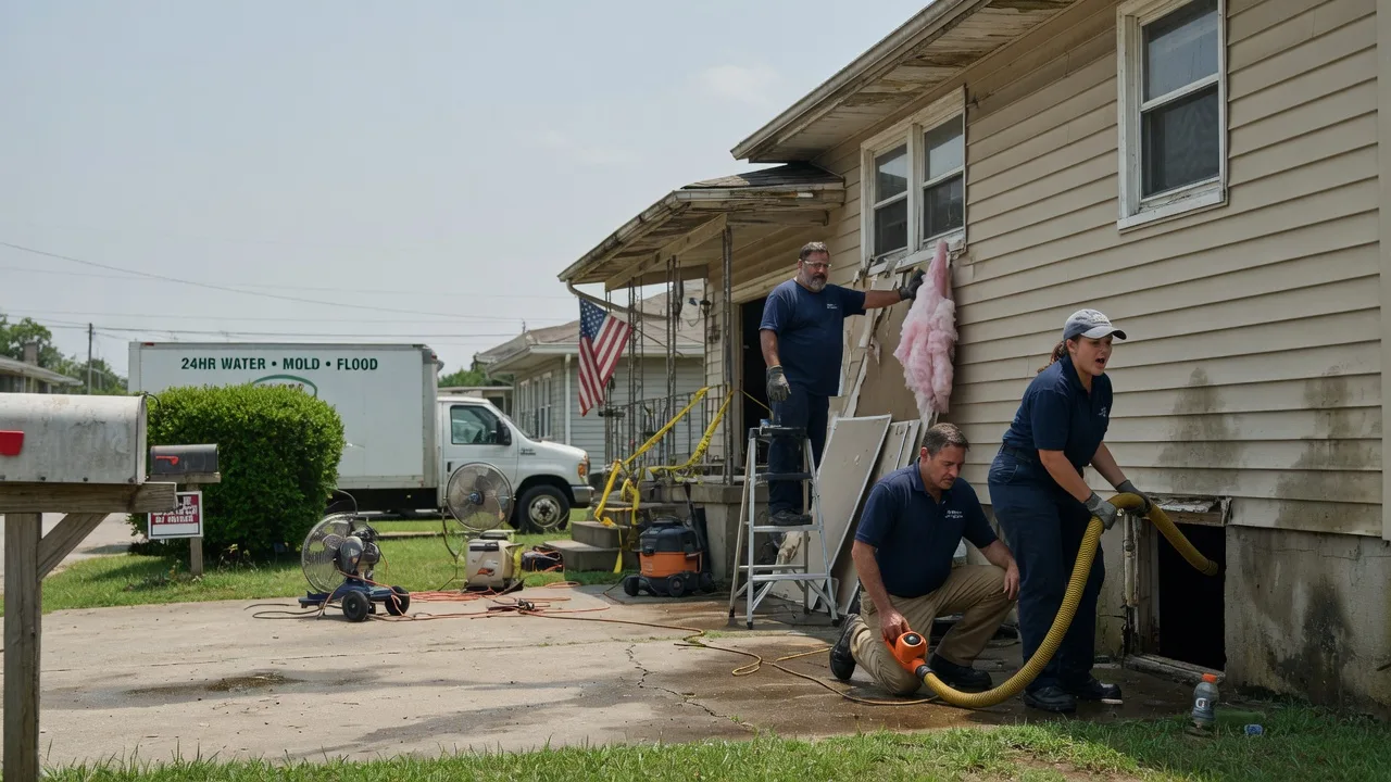 Water Damage Repair in Shirley, IL near me